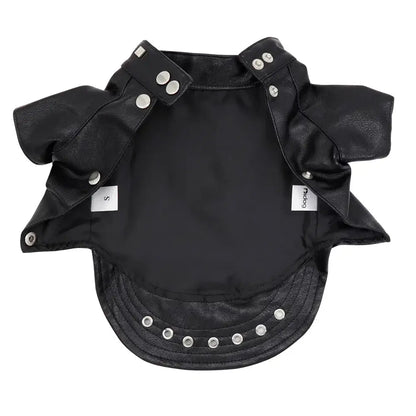 Leather Cat Jacket for Small Dogs &amp; Kittens