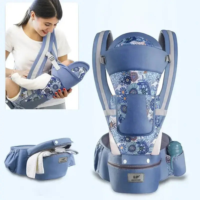 Newborn Ergonomic Baby Carrier Backpack - Paws For Baby