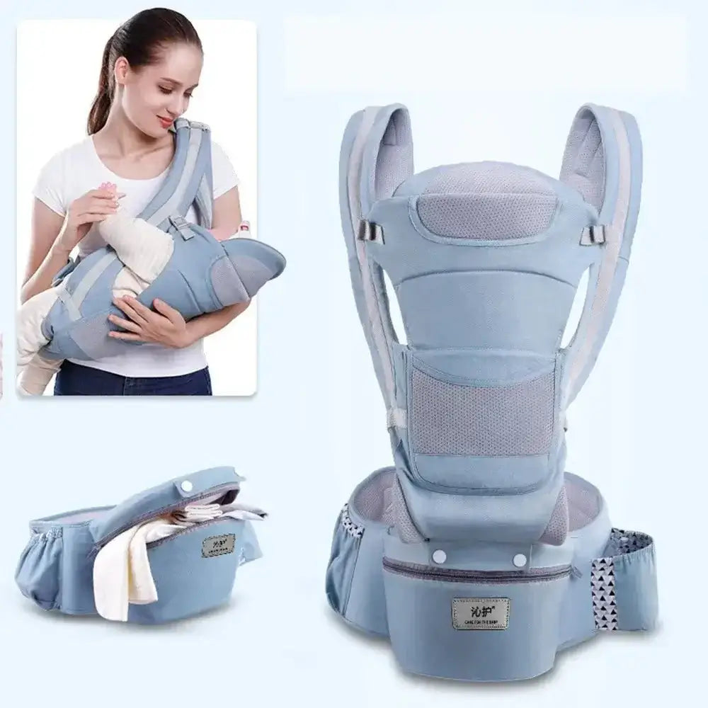 Newborn Ergonomic Baby Carrier Backpack - Paws For Baby