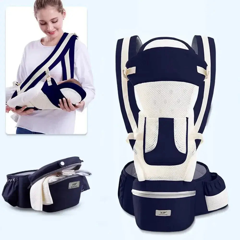 Newborn Ergonomic Baby Carrier Backpack - Paws For Baby