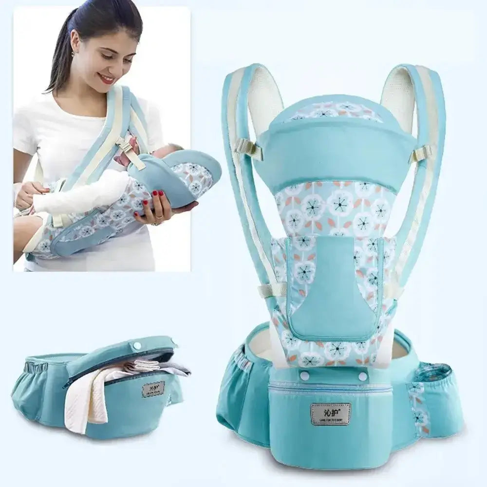 Newborn Ergonomic Baby Carrier Backpack - Paws For Baby