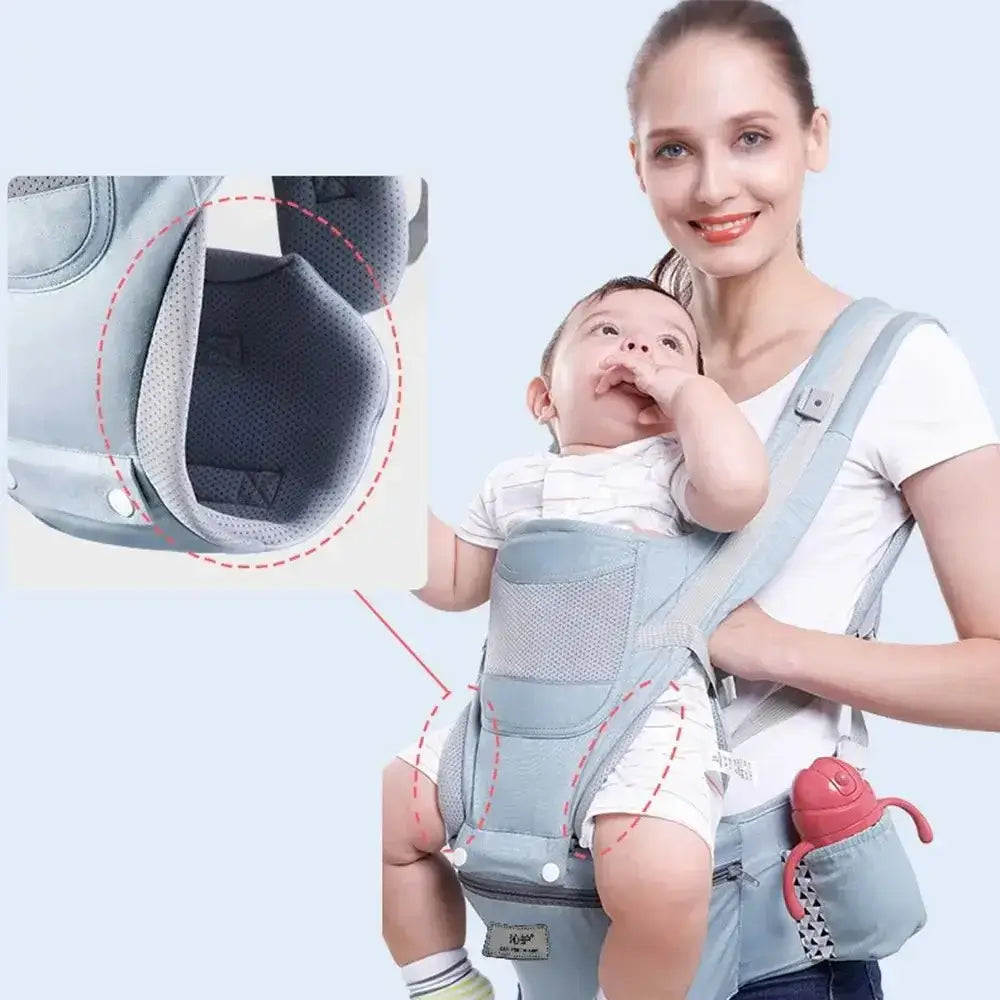 Newborn Ergonomic Baby Carrier Backpack - Paws For Baby