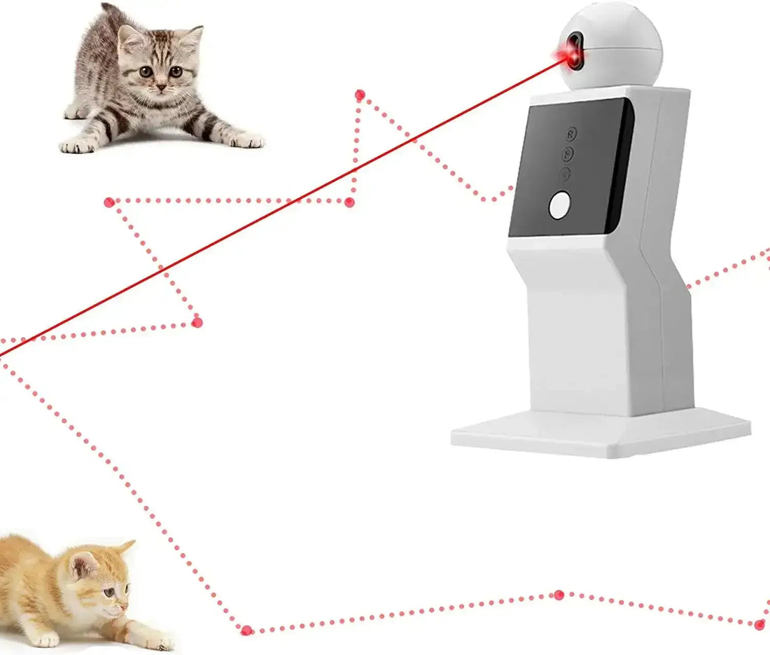 Automatic Laser Toy, Random Moving Interactive Pet Toy - Paws For Baby