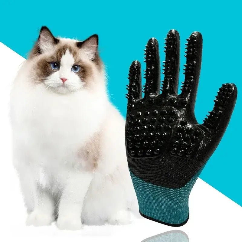 A Pair of Pet Bath Gloves Massage - Paws For Baby