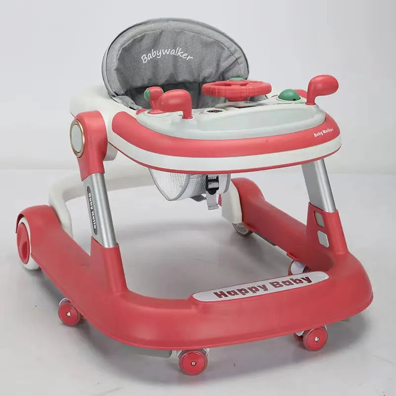 2-in-1 Baby Walker – Foldable with Music and Tray