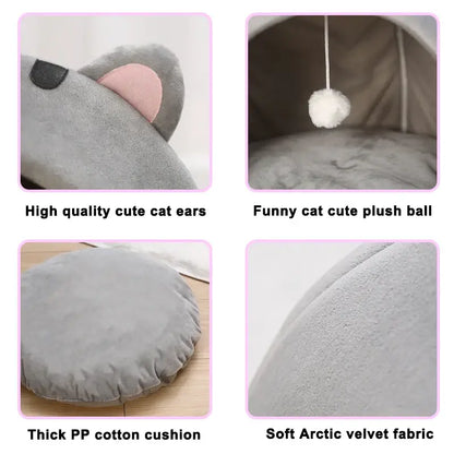 &quot;Super Cat Bed: Warm Pet House for Cats &amp; Small Dogs&quot; - Paws For Baby