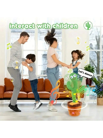 1pc-Dancing Talking Cactus Toy - Paws For Baby