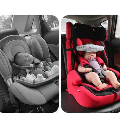 &quot;Adjustable Baby Car Seat Head Support &amp; Sleep Pillow&quot; - Paws For Baby