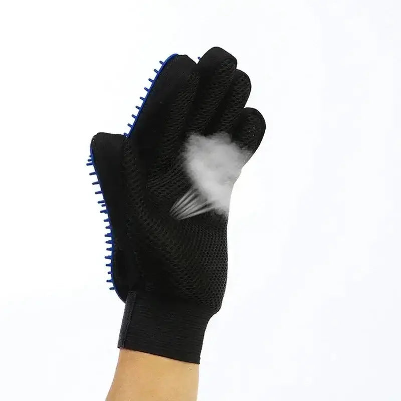 &quot;Silicone Pet Grooming Gloves – Hair Removal &amp; Bathing Brush for Cats and Dogs&quot; - Paws For Baby