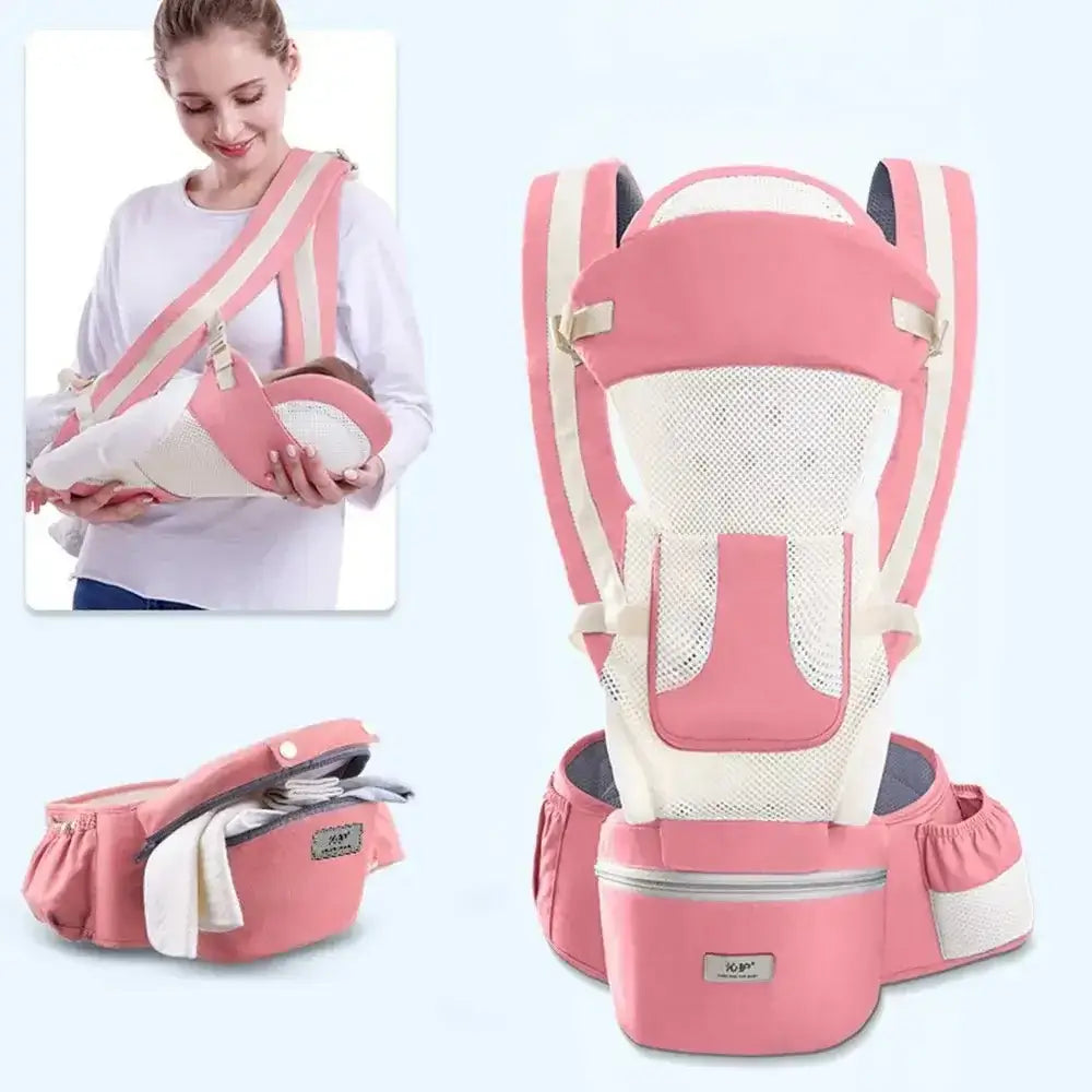 Newborn Ergonomic Baby Carrier Backpack - Paws For Baby