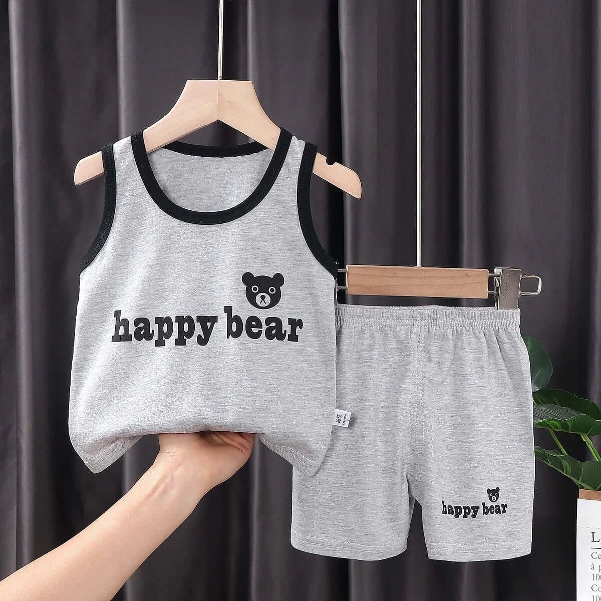 2PCS Children Clothing Vest Suit - Paws For Baby