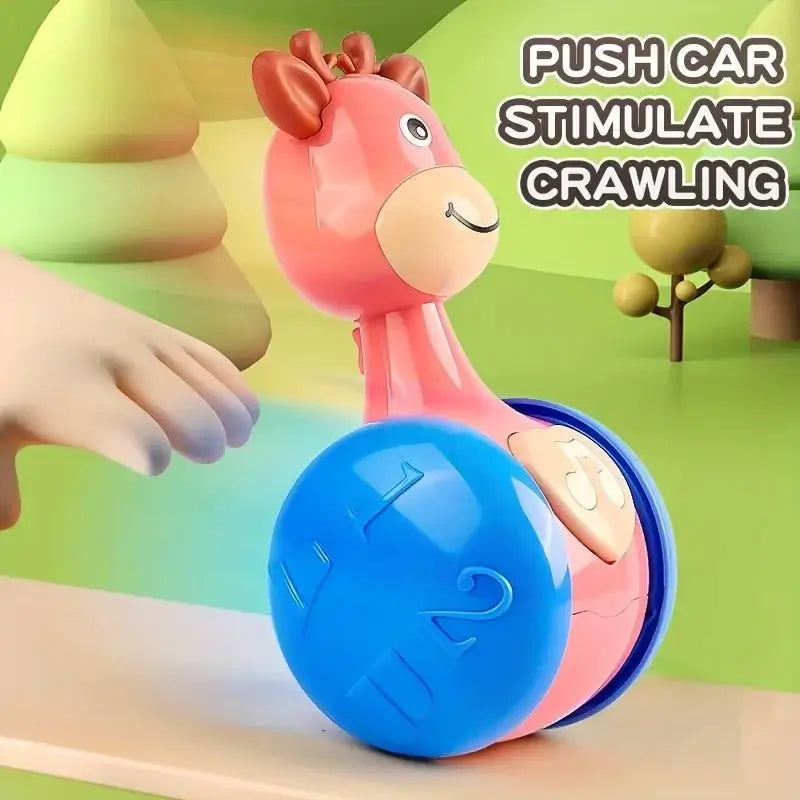 &quot;Roly Poly Baby Toys - Tumbler Wobbler for Early Learning&quot; - Paws For Baby