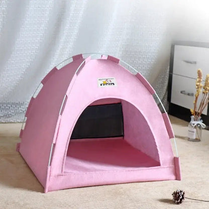 Foldable Cat House Pet Tent - Paws For Baby