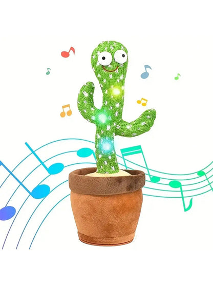 1pc-Dancing Talking Cactus Toy - Paws For Baby