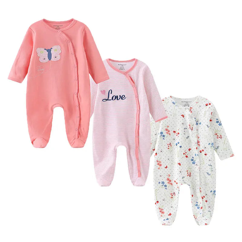 3 Piece Baby Clothing Set – 100% Soft Cotton