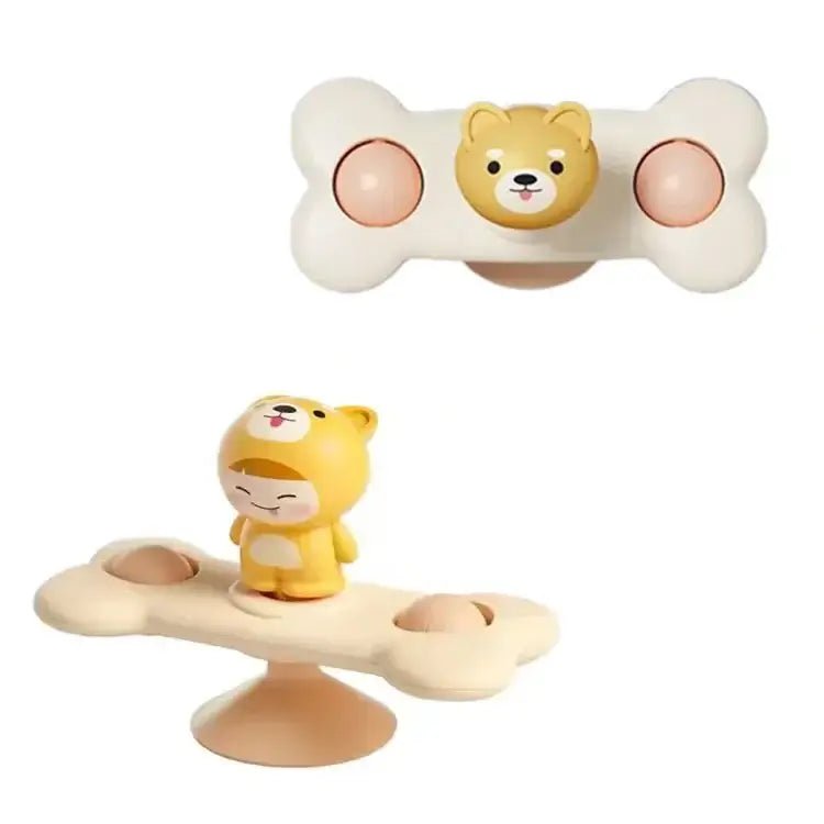 Cartoon Suction Cup Spinner Toy - Paws For Baby