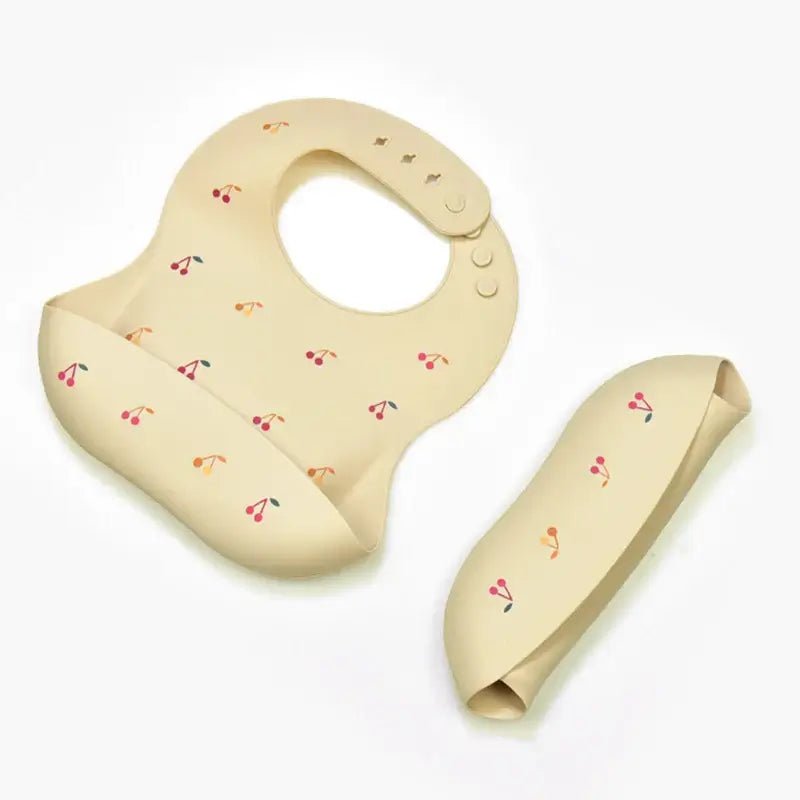 Waterproof Silicone Baby Bib - Adjustable &amp; Easy to Clean - Paws For Baby