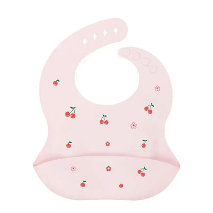 Waterproof Silicone Baby Bib - Adjustable &amp; Easy to Clean - Paws For Baby