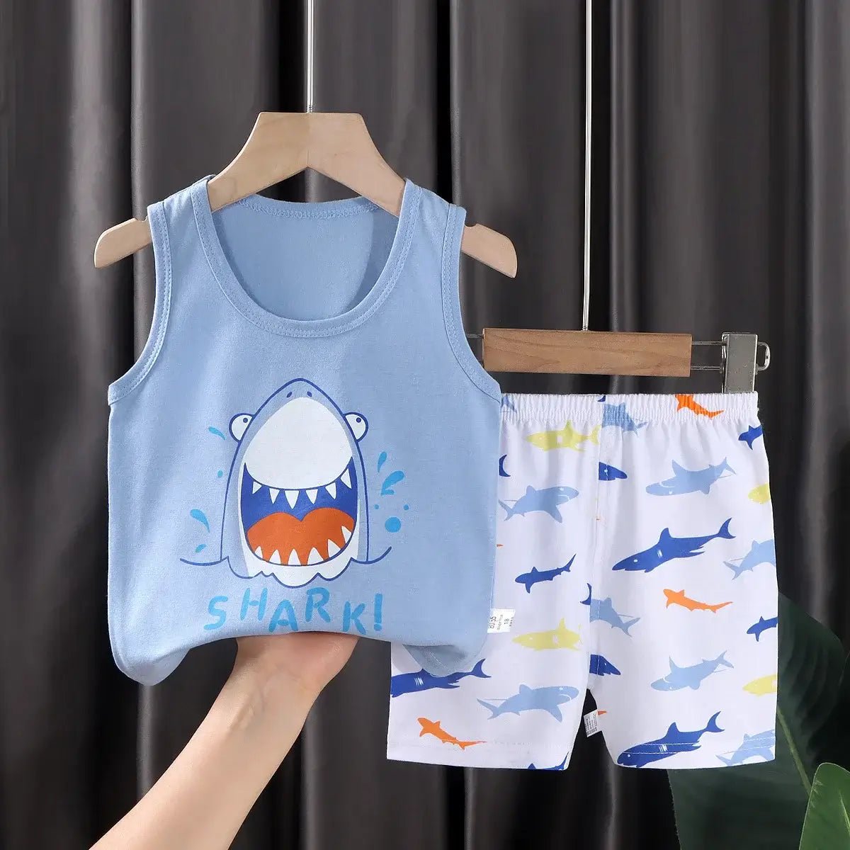 2PCS Children Clothing Vest Suit - Paws For Baby