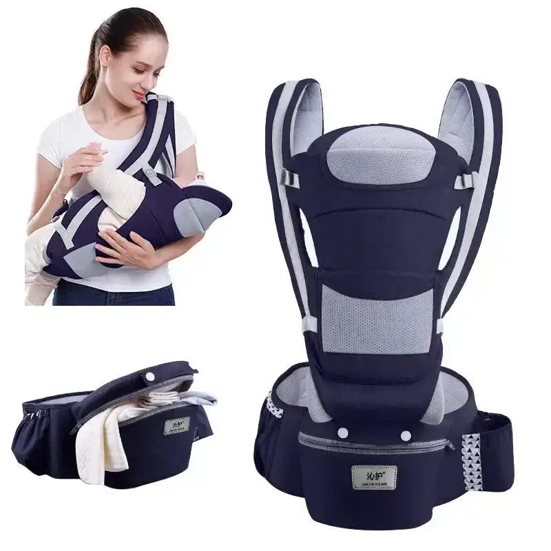 Newborn Ergonomic Baby Carrier Backpack - Paws For Baby