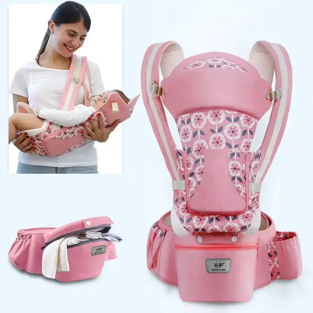 Newborn Ergonomic Baby Carrier Backpack - Paws For Baby