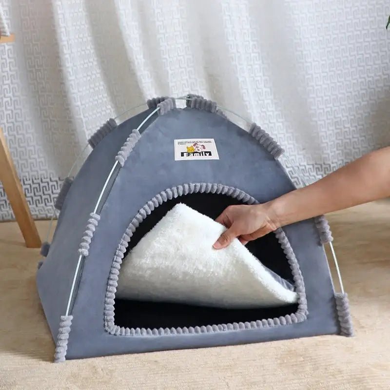 Foldable Cat House Pet Tent - Paws For Baby