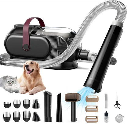 &quot;Dog Grooming Kit with 3.5L Hair Vacuum - 13000kpa Power&quot; - Paws For Baby