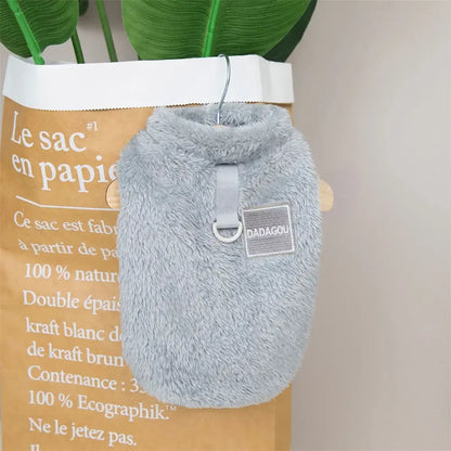 Warm Fleece Jumpsuit for Small Dogs &amp; Cats