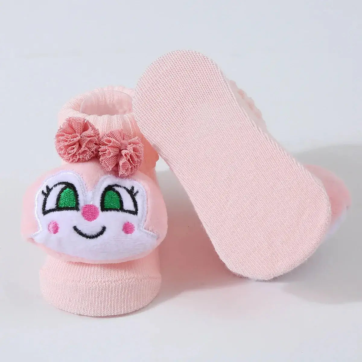 &quot;Newborn Knitted Cartoon Socks - Soft Prewalker Socks&quot; - Paws For Baby