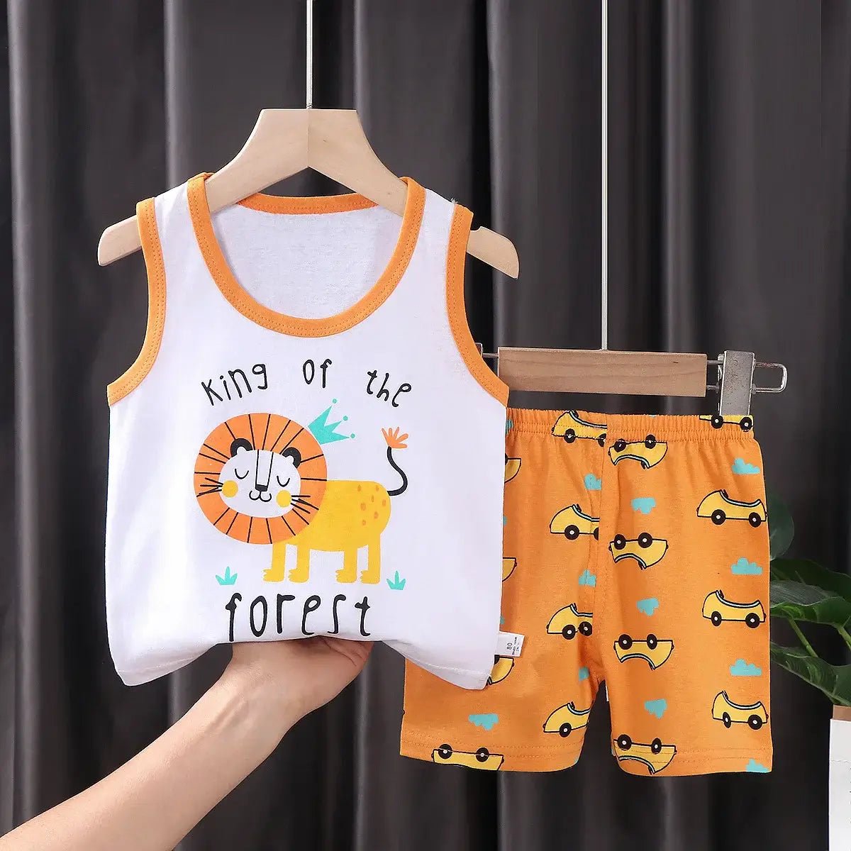 2PCS Children Clothing Vest Suit - Paws For Baby