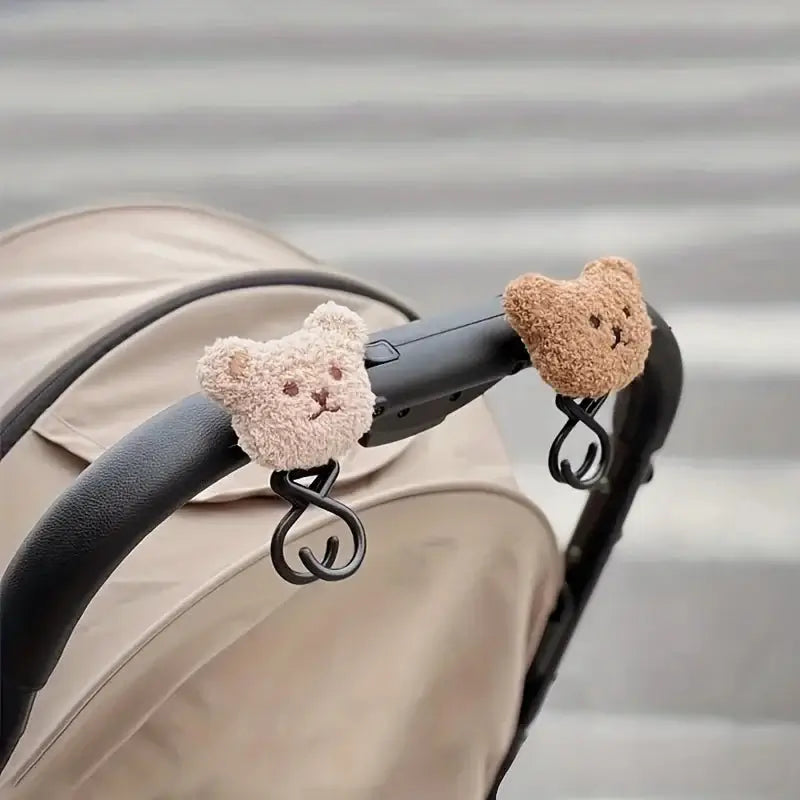 &quot;Cute Bear Stroller Hook - Universal &amp; Multifunctional&quot; - Paws For Baby