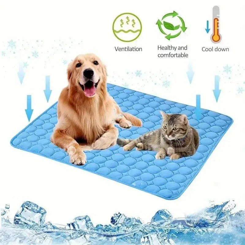 Pet Cooling Pad - Soft Resting Mattress