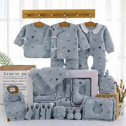 100% Cotton Baby Clothing Set – 18/22 Pieces 0-6M