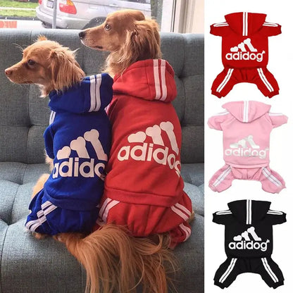 Winter Clothes for Small Dogs Dog Hoodie Fleece Jumpsuits