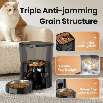 Smart feeder 🐾 Automatic kibble dispenser, simplifies