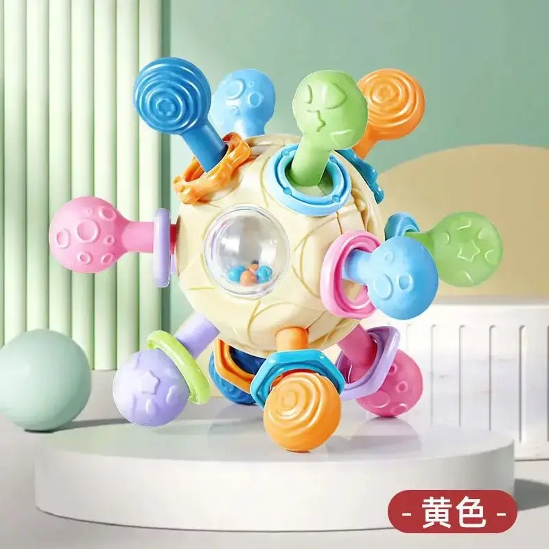 Baby Toys 0 12 Months Rotating Rattle Ball - Paws For Baby