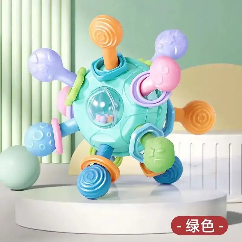 Baby Toys 0 12 Months Rotating Rattle Ball - Paws For Baby