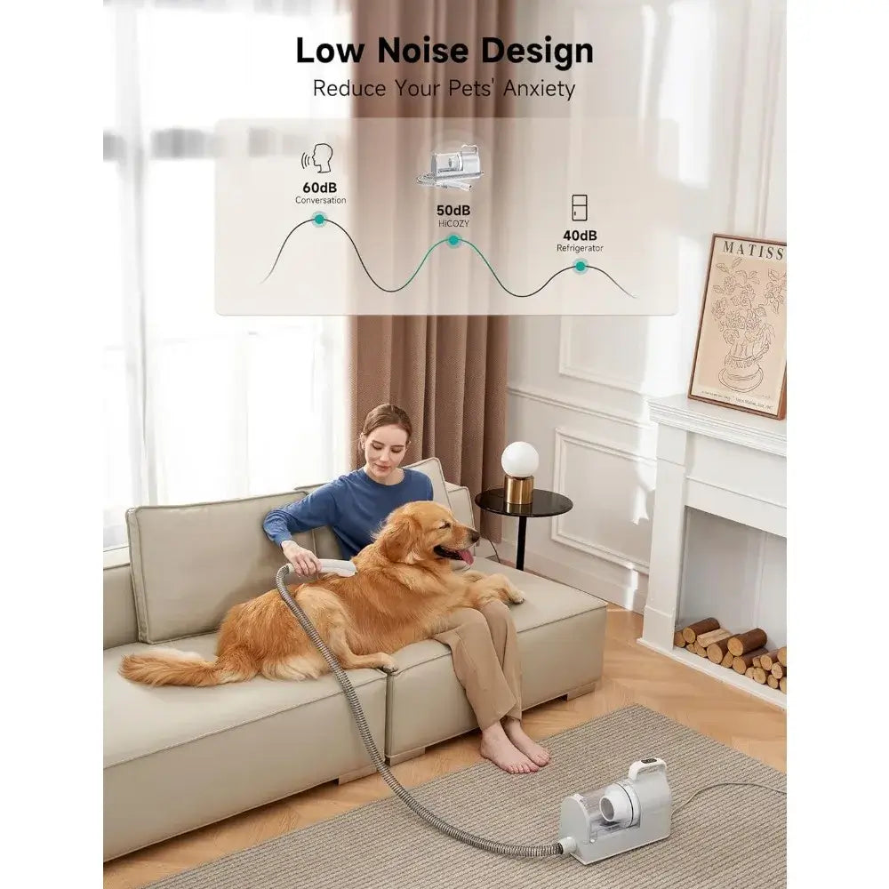 Low Noise Pet Grooming Vacuum Cleaner Kit