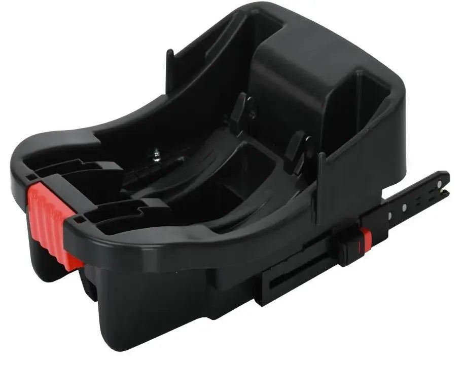 Base attachment for car seats, designed for easy installation, featuring reliable clamps and safety mechanisms.