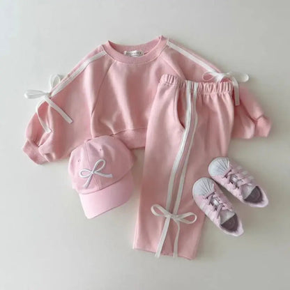 1 - 5Y Girl 2 Piece Clothing Set - Paws For Baby