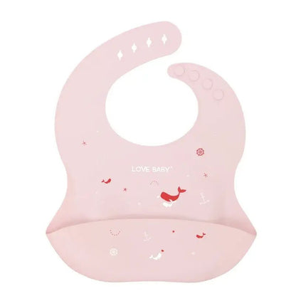 Waterproof Silicone Baby Bib - Adjustable &amp; Easy to Clean - Paws For Baby