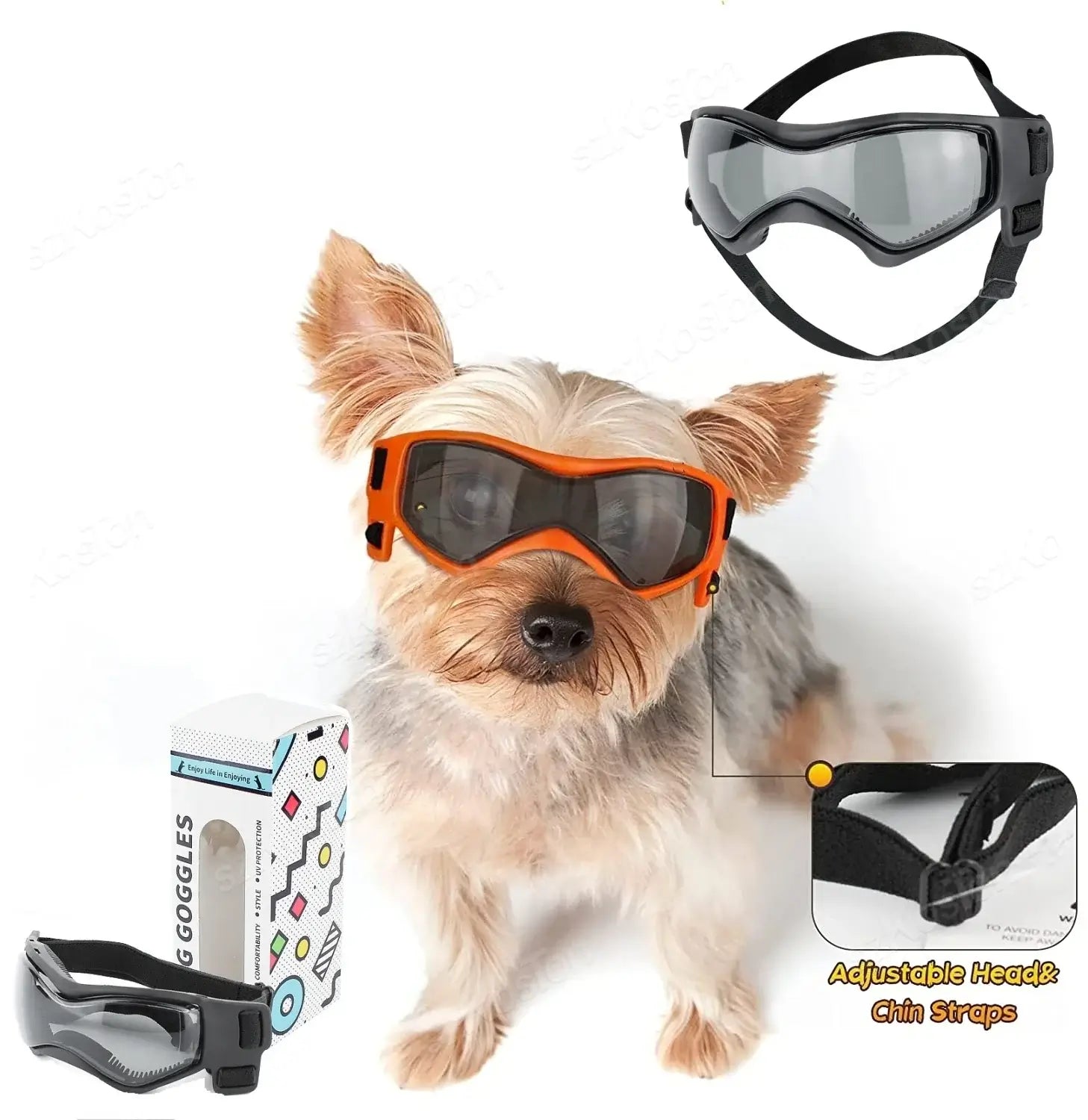 Dog Goggles – UV Protection for Small &amp; Medium Breeds