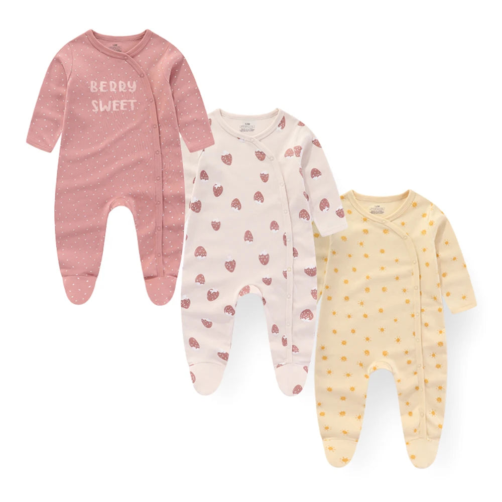 3 Piece Baby Clothing Set – 100% Soft Cotton