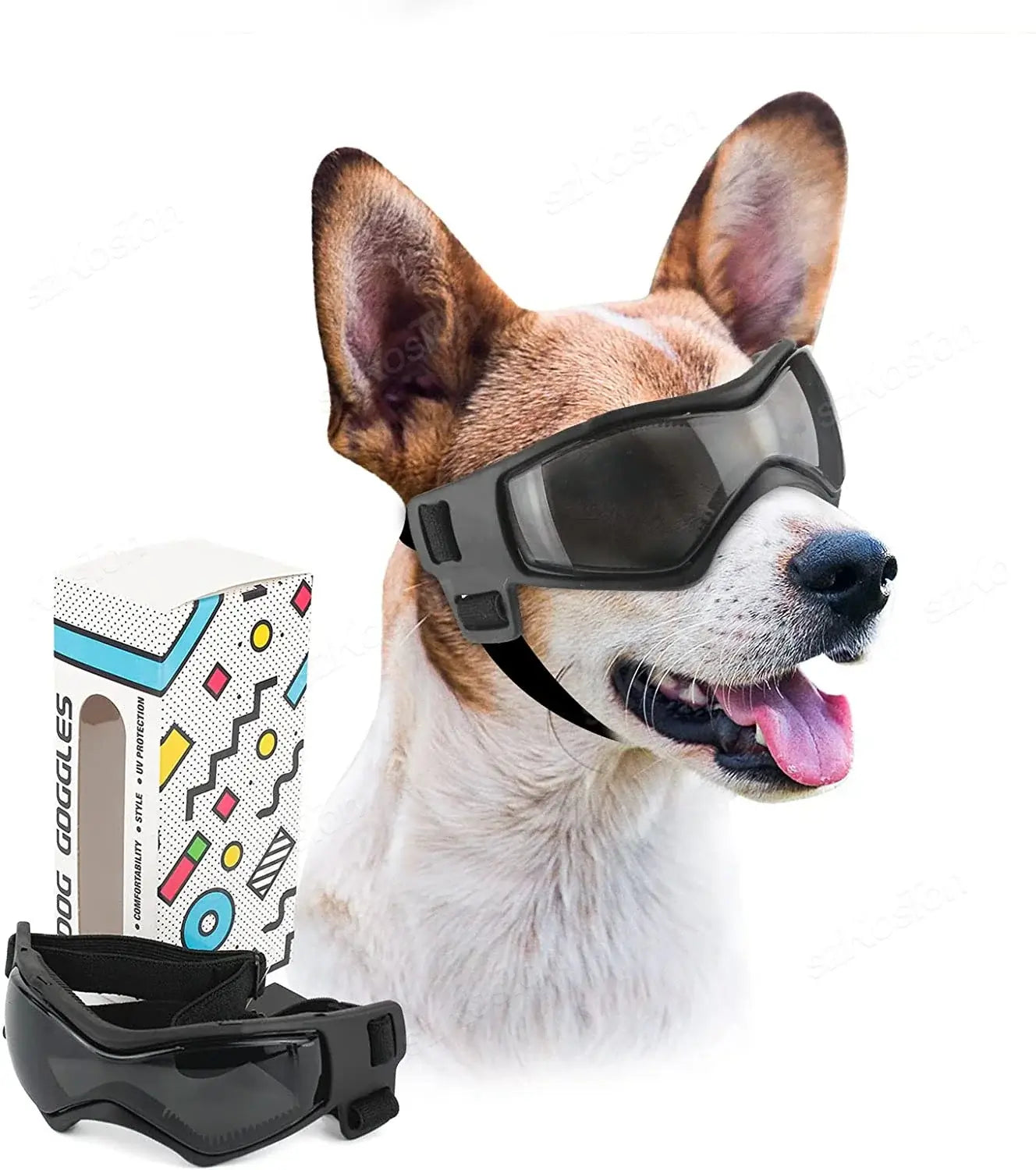 Dog Goggles – UV Protection for Small &amp; Medium Breeds