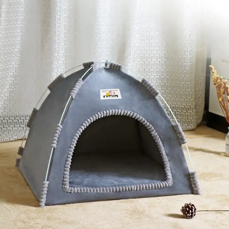 Foldable Cat House Pet Tent - Paws For Baby