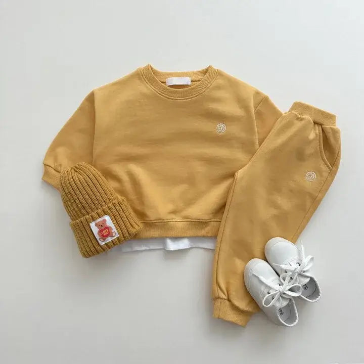 Bear Pullover &amp; Pants Set - 2pc Cotton Kids Outfit