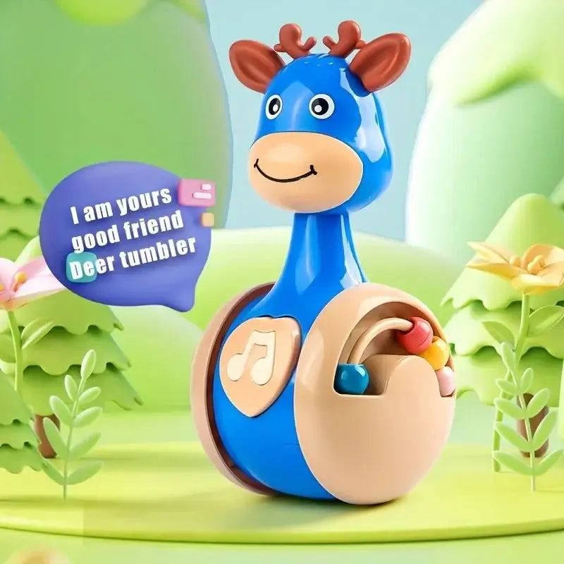 &quot;Roly Poly Baby Toys - Tumbler Wobbler for Early Learning&quot; - Paws For Baby