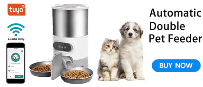 Smart Auto Pet Feeder 🐾 3.5L Stainless Steel Bowl