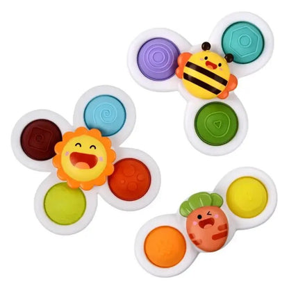 Cartoon Suction Cup Spinner Toy - Paws For Baby