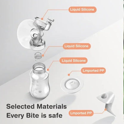 Dr.Isla Manual Breast Pump with Bottle Without BPA